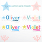 Happi Animal Vinyl Waterproof Name Labels - Starfish