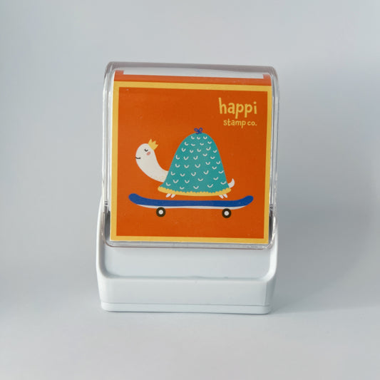Happi Animal Fabric Stamp for Kid - Turtle
